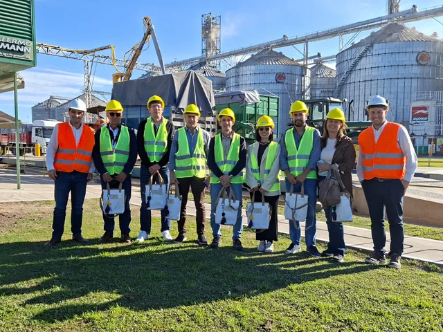 Una delegación internacional visitó el Complejo Agroindustrial Pilar