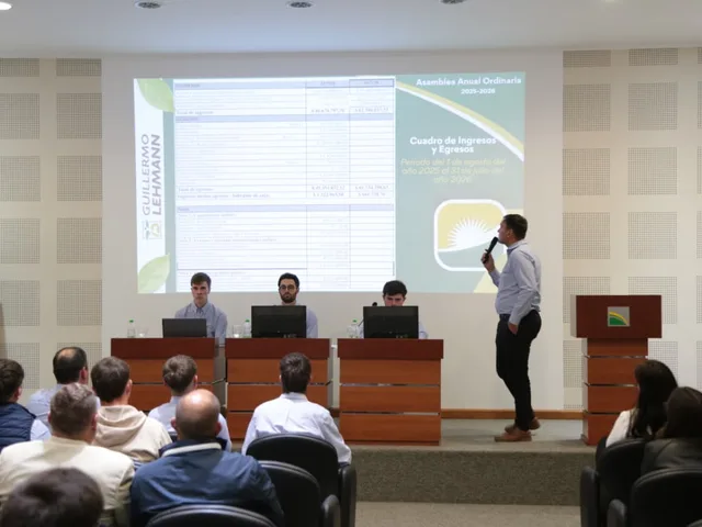 Agustín Bocco fue reelecto presidente de la Juventud Agropecuaria Guillermo Lehmann