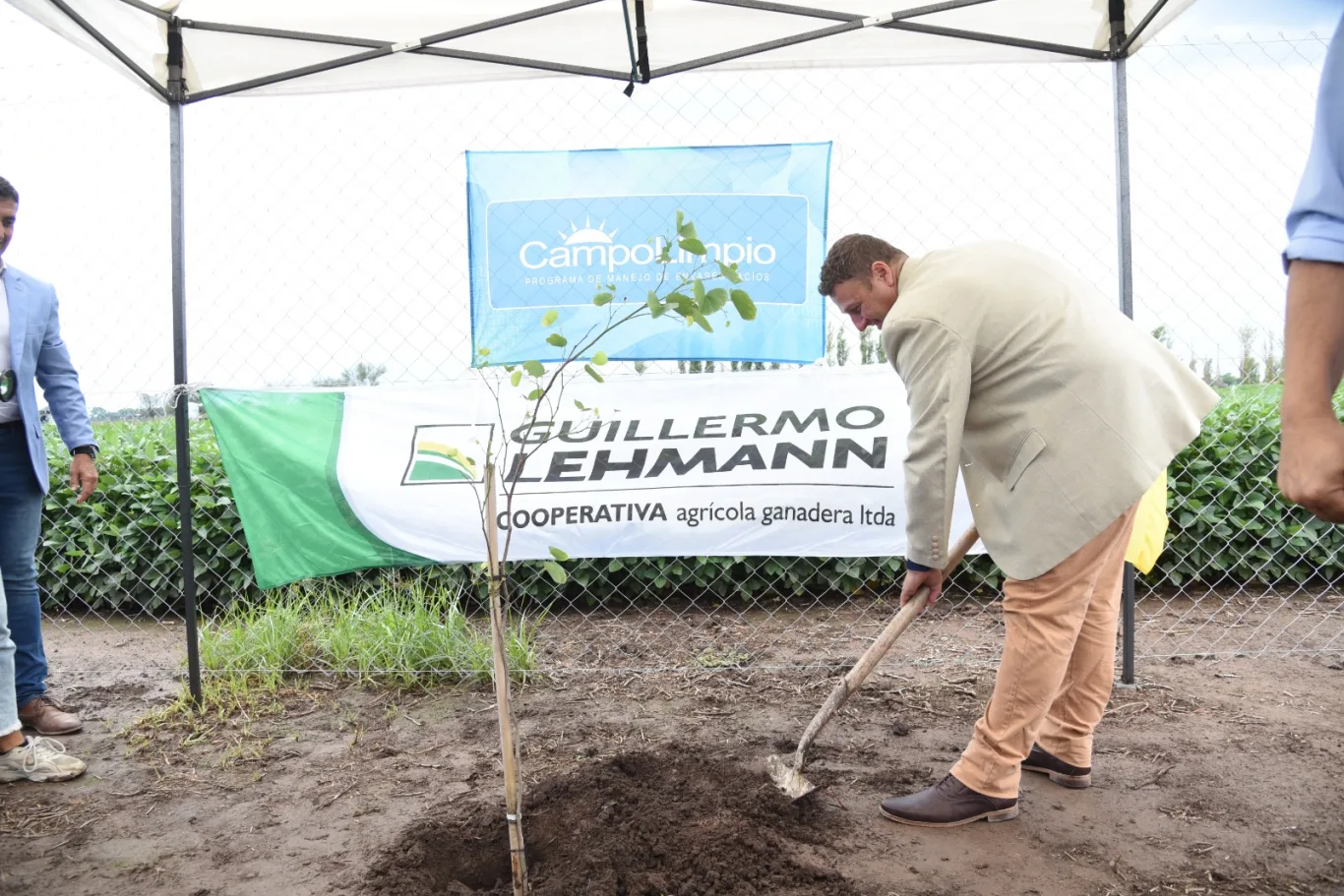 LA LEHMANN INAUGURÓ SU PROPIO CENTRO DE ALMACENAMIENTO TRANSITORIO DE ENVASES VACÍOS DE FITOSANITARIOS