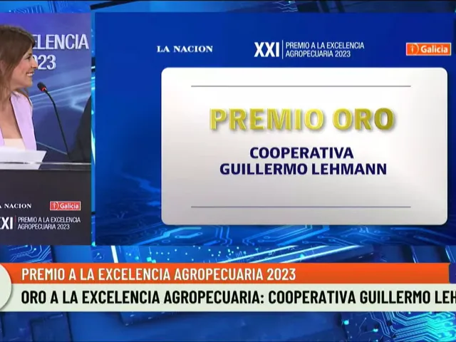La Lehmann Se Quedó con el Oro en los Premios a la Excelencia Agropecuaria 2023