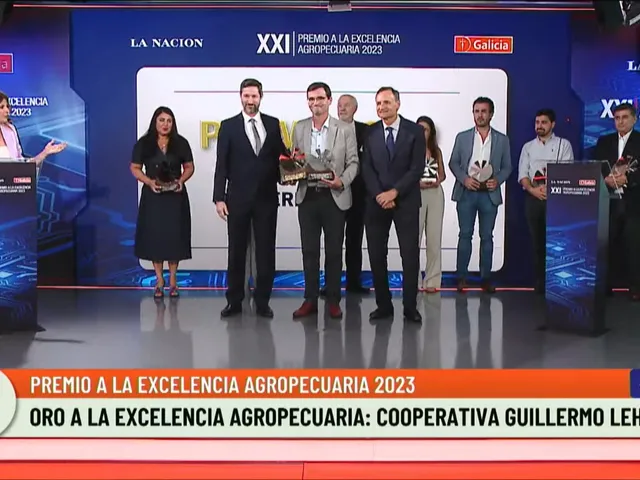 La Lehmann Se Quedó con el Oro en los Premios a la Excelencia Agropecuaria 2023