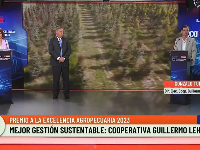 La Lehmann Se Quedó con el Oro en los Premios a la Excelencia Agropecuaria 2023