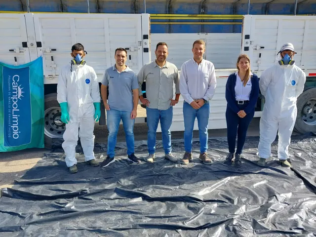 La Lehmann y Campolimpio Llevaron a Cabo una Campaña Itinerante de Recepción de Envases Vacíos de Fitosanitarios