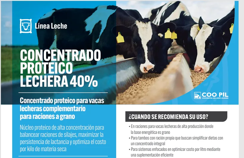 Concentrado Proteico Lechera 40%
