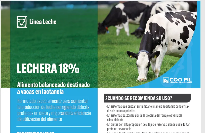 Lechera 18%