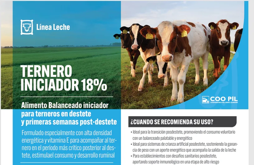 Ternero Iniciador 18%